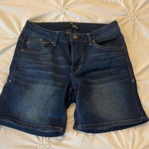 1822 Denim Women's Deep Blue Jean Shorts
